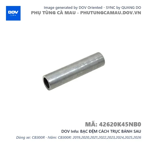 BẠC ĐỆM CÁCH TRỤC BÁNH SAU — 42620K45NB0