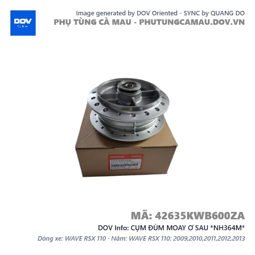 CỤM ĐÙM MOAY Ơ SAU *NH364M* — 42635KWB600ZA