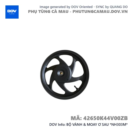 BỘ VÀNH & MOAY Ơ SAU *NH303M*  — 42650K44V00ZB