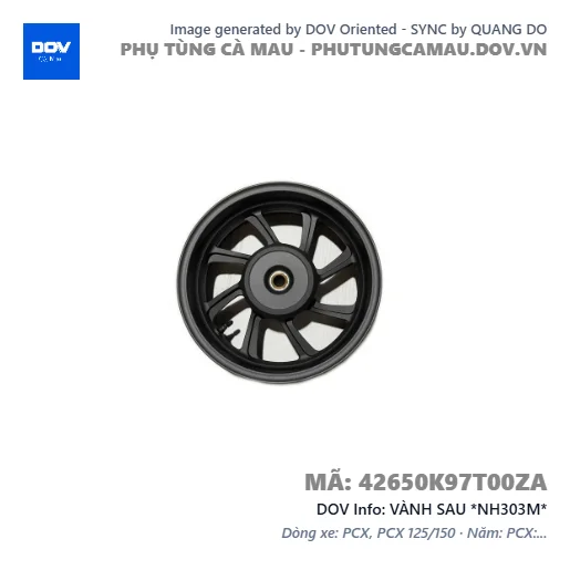 VÀNH SAU *NH303M*  — 42650K97T00ZA