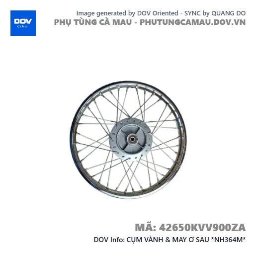 CỤM VÀNH & MAY Ơ SAU *NH364M*  — 42650KVV900ZA