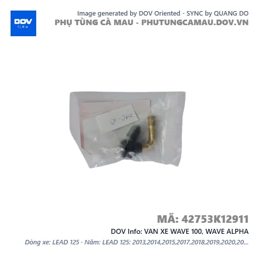 VAN XE WAVE 100, WAVE ALPHA — 42753K12911