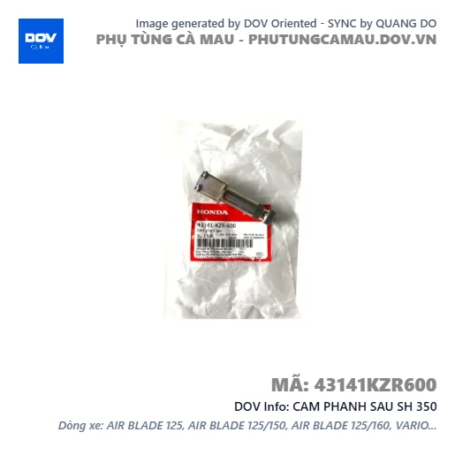 CAM PHANH SAU SH 350 — 43141KZR600