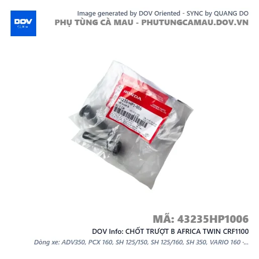 CHỐT TRƯỢT B AFRICA TWIN CRF1100 — 43235HP1006