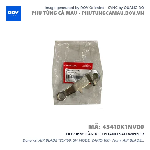CẦN KÉO PHANH SAU WINNER — 43410K1NV00