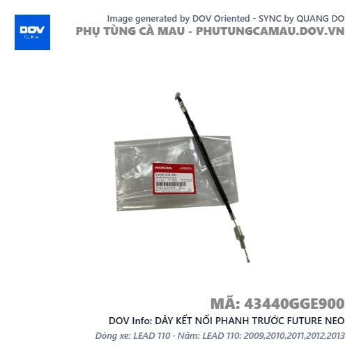 DÂY KẾT NỐI PHANH TRƯỚC FUTURE NEO — 43440GGE900