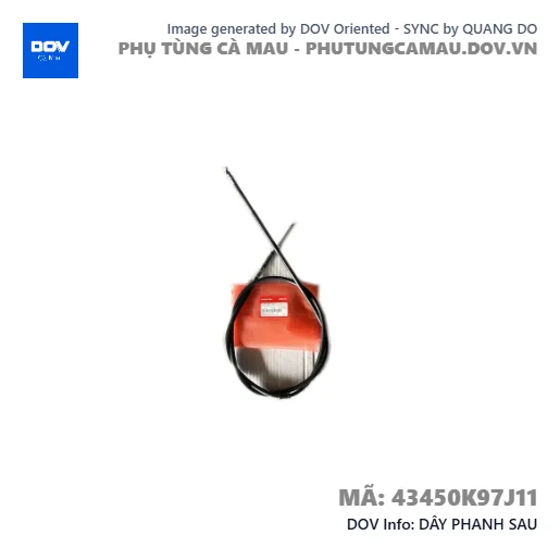 DÂY PHANH SAU  — 43450K97J11