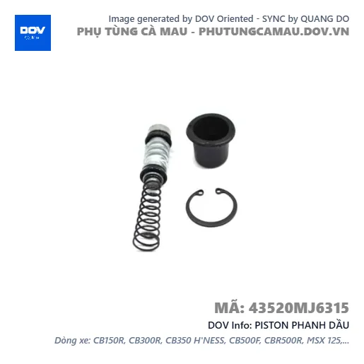 PISTON PHANH DẦU  — 43520MJ6315
