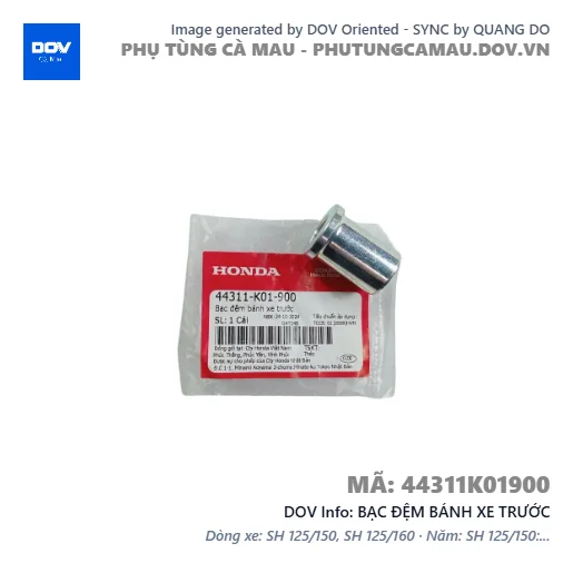 BẠC ĐỆM BÁNH XE TRƯỚC  — 44311K01900