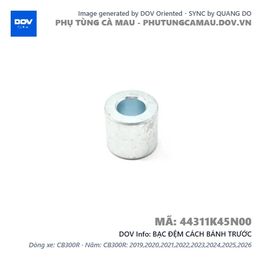 BẠC ĐỆM CÁCH BÁNH TRƯỚC  — 44311K45N00