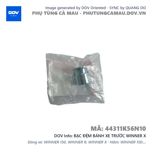 BẠC ĐỆM BÁNH XE TRƯỚC WINNER X — 44311K56N10