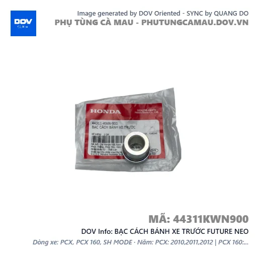 BẠC CÁCH BÁNH XE TRƯỚC FUTURE NEO — 44311KWN900