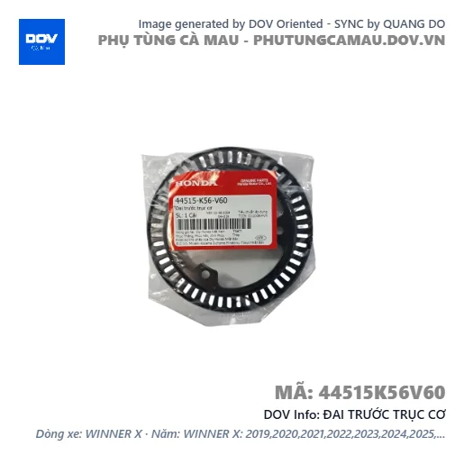 ĐAI TRƯỚC TRỤC CƠ  — 44515K56V60