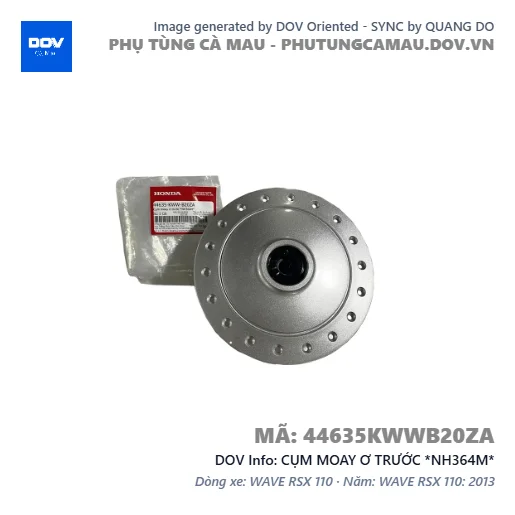 CỤM MOAY Ơ TRƯỚC *NH364M*  — 44635KWWB20ZA