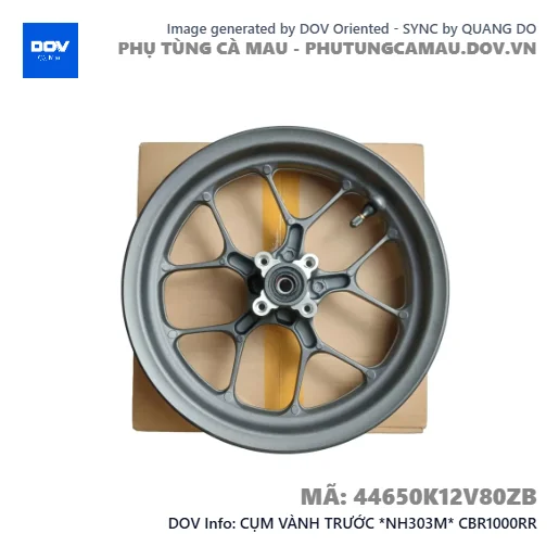 CỤM VÀNH TRƯỚC *NH303M* CBR1000RR — 44650K12V80ZB