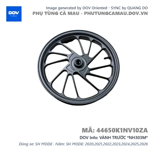 VÀNH TRƯỚC *NH303M*  — 44650K1NV10ZA