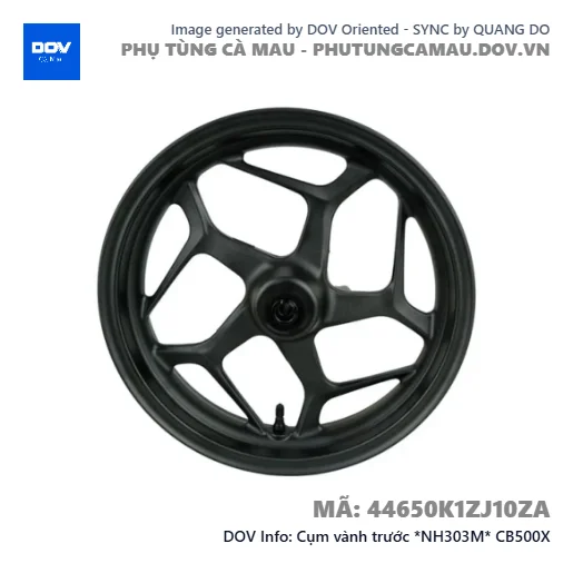 Cụm vành trước *NH303M* CB500X — 44650K1ZJ10ZA