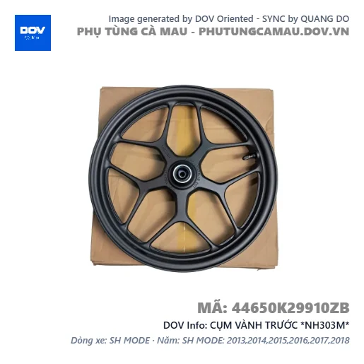 CỤM VÀNH TRƯỚC *NH303M*  — 44650K29910ZB