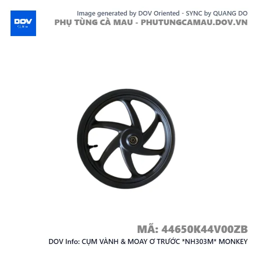 CỤM VÀNH & MOAY Ơ TRƯỚC *NH303M* MONKEY — 44650K44V00ZB