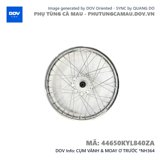 CỤM VÀNH & MOAY Ơ TRƯỚC *NH364  — 44650KYL840ZA