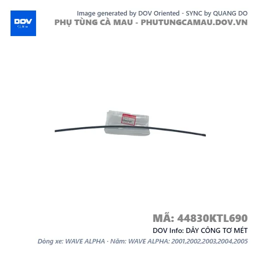 DÂY CÔNG TƠ MÉT  — 44830KTL690