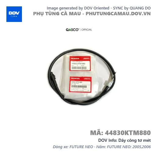 Dây công tơ mét  — 44830KTM880