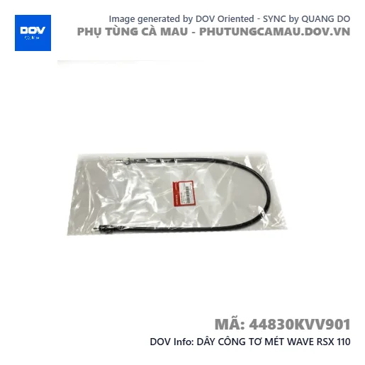 DÂY CÔNG TƠ MÉT WAVE RSX 110 — 44830KVV901