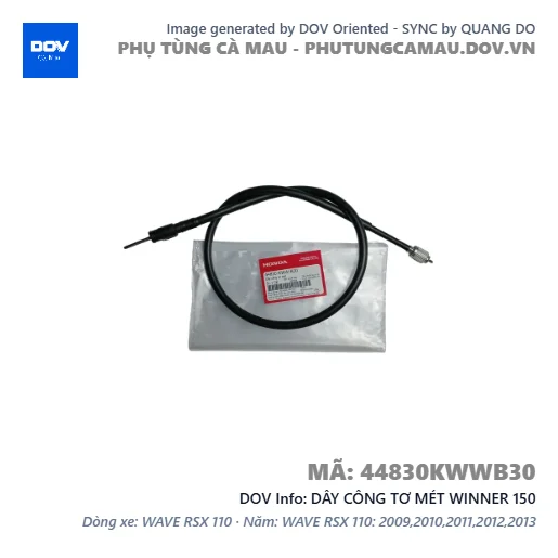 DÂY CÔNG TƠ MÉT WINNER 150 — 44830KWWB30
