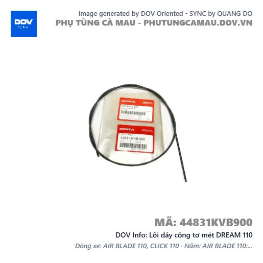Lõi dây công tơ mét DREAM 110 — 44831KVB900