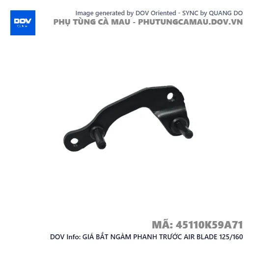 GIÁ BẮT NGÀM PHANH TRƯỚC AIR BLADE 125/160 — 45110K59A71