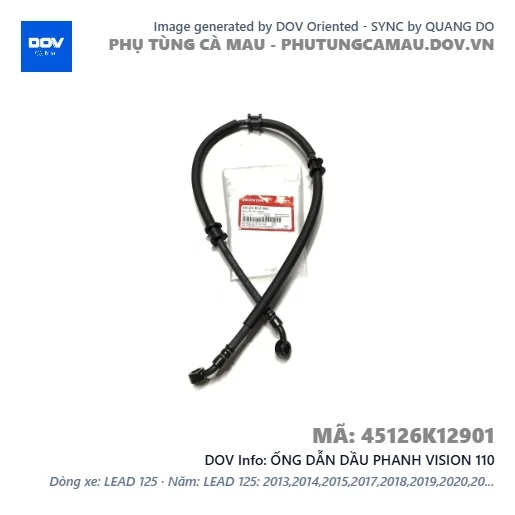 ỐNG DẪN DẦU PHANH VISION 110 — 45126K12901