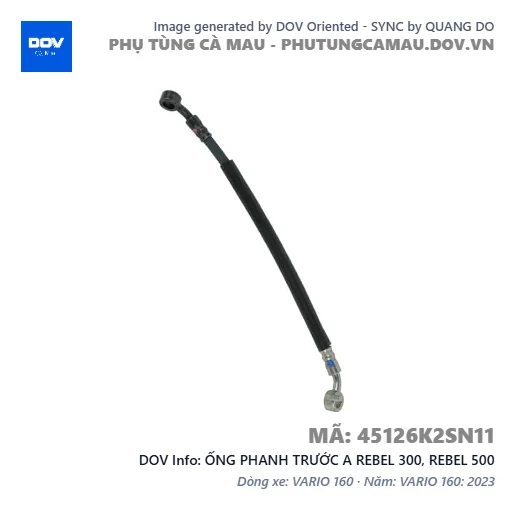ỐNG PHANH TRƯỚC A REBEL 300, REBEL 500 — 45126K2SN11