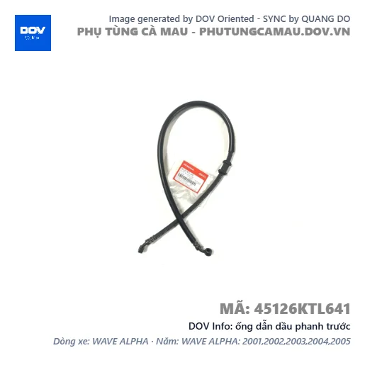 ống dẫn dầu phanh trước  — 45126KTL641
