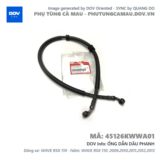 ỐNG DẪN DẦU PHANH — 45126KWWA01
