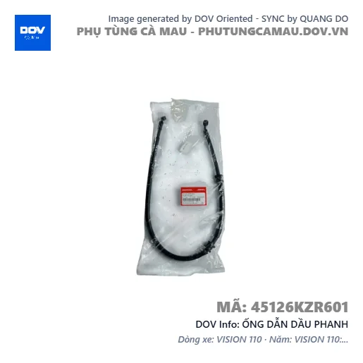 ỐNG DẪN DẦU PHANH  — 45126KZR601