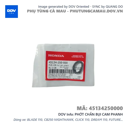PHỚT CHẮN BỤI CAM PHANH  — 45134250000