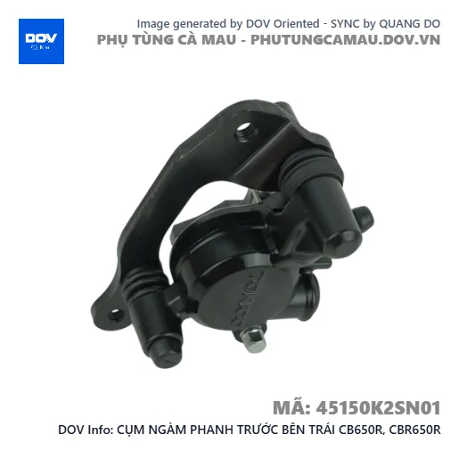 CỤM NGÀM PHANH TRƯỚC BÊN TRÁI CB650R, CBR650R — 45150K2SN01