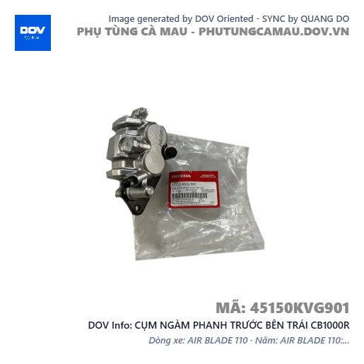 CỤM NGÀM PHANH TRƯỚC BÊN TRÁI CB1000R — 45150KVG901