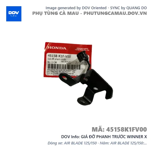 GIÁ ĐỠ PHANH TRƯỚC WINNER X — 45158K1FV00