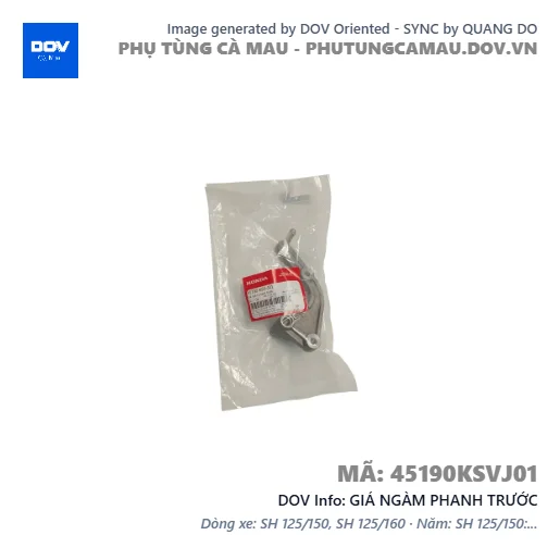 GIÁ NGÀM PHANH TRƯỚC — 45190KSVJ01
