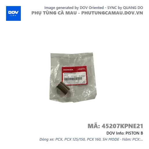 PISTON B  — 45207KPNE21