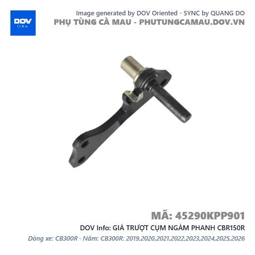 GIÁ TRƯỢT CỤM NGÀM PHANH CBR150R — 45290KPP901