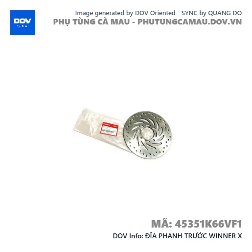 ĐĨA PHANH TRƯỚC WINNER X — 45351K66VF1