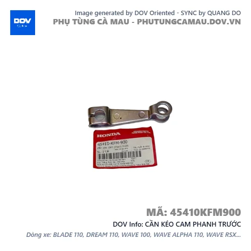 CẦN KÉO CAM PHANH TRƯỚC  — 45410KFM900