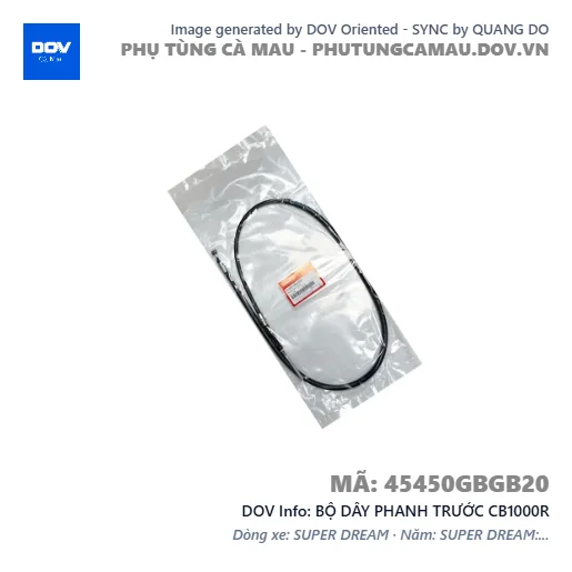 BỘ DÂY PHANH TRƯỚC CB1000R — 45450GBGB20