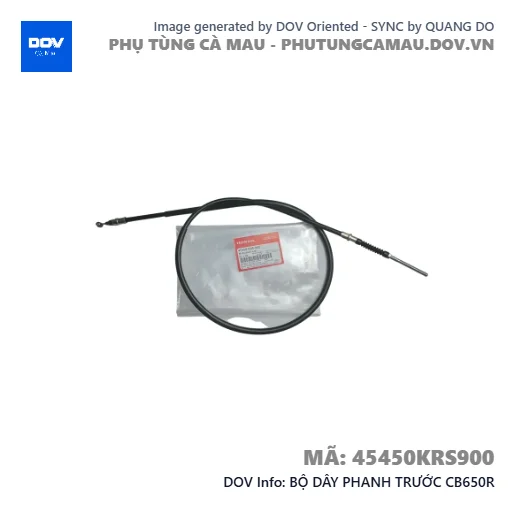 BỘ DÂY PHANH TRƯỚC CB650R — 45450KRS900
