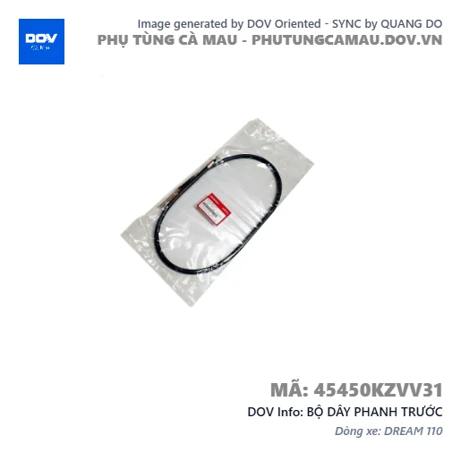 BỘ DÂY PHANH TRƯỚC  — 45450KZVV31