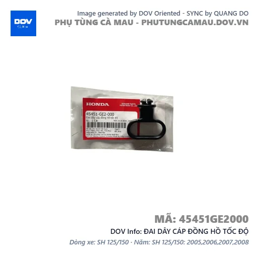 ĐAI DÂY CÁP ĐỒNG HỒ TỐC ĐỘ  — 45451GE2000