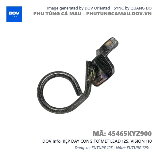 KẸP DÂY CÔNG TƠ MÉT LEAD 125, VISION 110 — 45465KYZ900