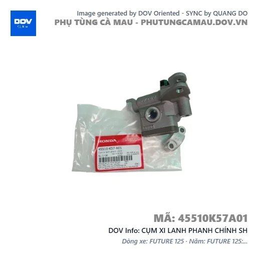 CỤM XI LANH PHANH CHÍNH SH — 45510K57A01
